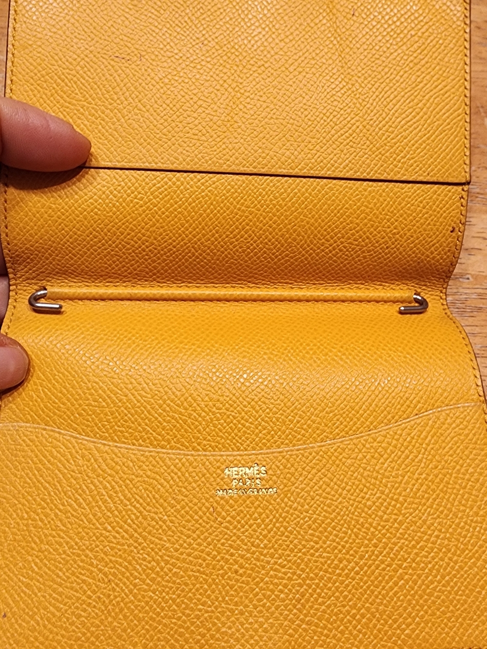 Hermès Agenda cover Globe-Trotter model featuring Epsom calfskin Leather - Picture 7 of 11